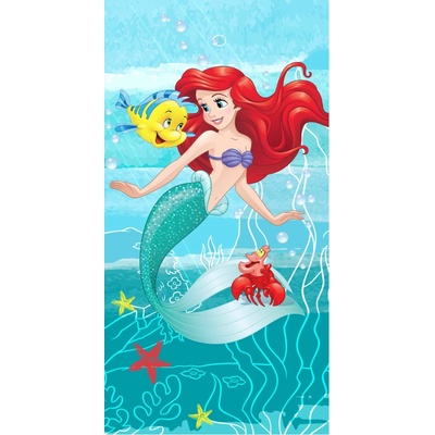 Jerry Fabrics froté osuška Princezné Disney Ariel 03 70 x 140 cm