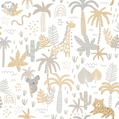 ICH Wallcoverings 454-2 papírová tapeta na zeď Pippo rozměry 0,53 x 10,05 m