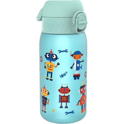 ION8 Бутилка за вода Ion8 Print, рециклирана пластмаса, 350ml, РОБОТИ (32038-А-РОБОТИ)