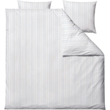 Södahl Спално бельо Noble с 2 калъфки за възглавници 60 x 63 cm 200 x 220 см бяло (32816)