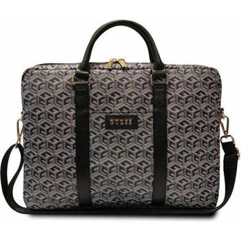 GUESS Guess GCube Stripes чанта за лаптоп, до 16", черен