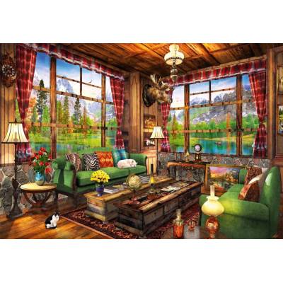 Bluebird Puzzle - Puzzle Davison: Mount Cabin View II - 1 000 piese