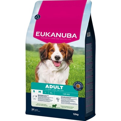 Eukanuba Adult Small & Medium breed rich in lamb 12 kg