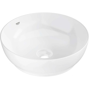GROHE Essence - Мивка за плот, диаметър 40 см, без преливник, без отвор за смесител, алпийско бяло 103538SH00 (103538SH00)