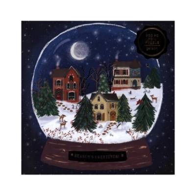 Winter Snow Globe 500 Piece Puzzle | Galison