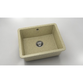 Image 1 of FAT Мивка за долно вграждане Vanguard 221, Granicite, 229 Sandcastle, с включен сифон