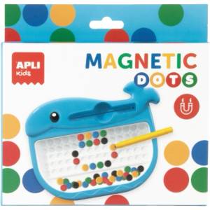 APLI Магнитна игра Apli - Kids, Мини мозайка, Кит (20318)