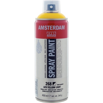 Amsterdam akrylový sprej 400 ml 268 azo yellow light