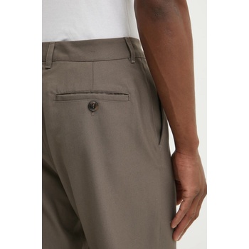 Les Deux Панталон с вълна Les Deux в кафяво със стандартна кройка LDM510153 (LDM510153)