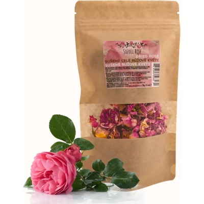 SoZoLe Rose Sušené celé květy Damašská růže 20 g