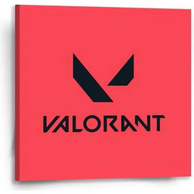 Sablio Obraz VALORANT Red - 50x50 cm