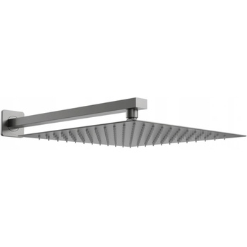 Mexen Slim дъждовна душ глава 30 x 30 cm с душ рамо, графит - 79130112-66 (79130112-66)