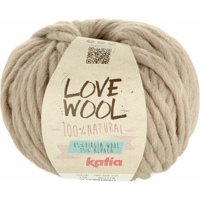 Katia Love Wool 119 hnedá