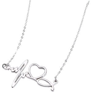 Silenti Jewelry Сребърно колие "Пулс