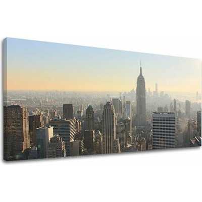 Obraz na stěnu Panorama MĚSTO / NEW YORK - 40x80 cm