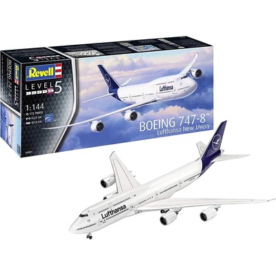 Revell Boeing 747-8 Lufthansa New Livery RVL03891 1:144