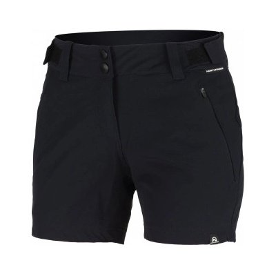 Northfinder dámské trekingové strečové šortky CHARLI černá