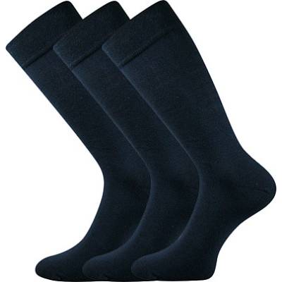 Lonka ponožky Diplomat 3 pár tmavě modrá