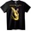NOONEBRAND Тениска Златна корона на Michael Jackson - XL, Black