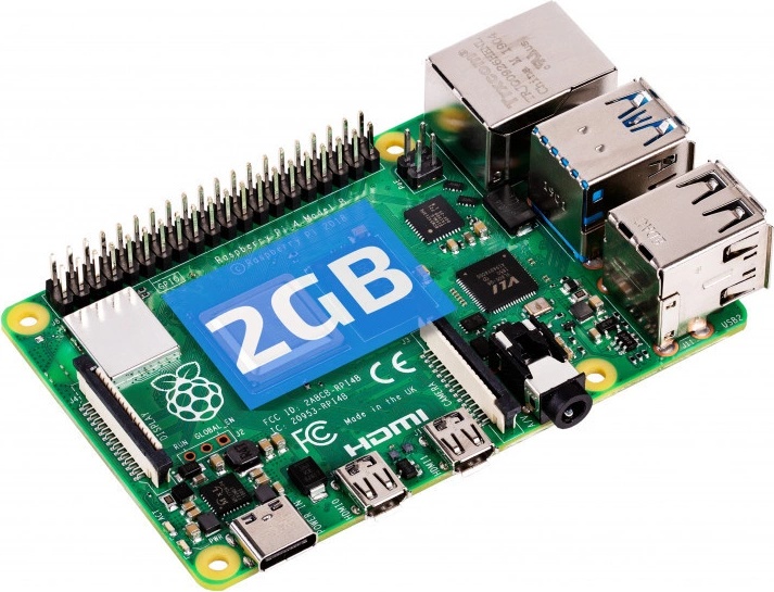 Raspberry Pi 4 Model B 2GB od 61,6 € - Heureka.sk