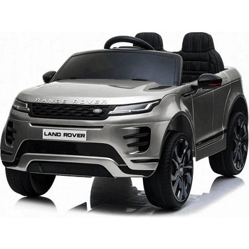 ROLLZONE Land Rover Range Rover Evoque 12V - Детски акумулаторен джип, Сив, EVA гуми (RRE99-grey)