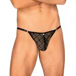 Obsessive Severio Thong Black