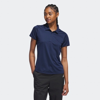 adidas dámska golfová polokošeľa tmavomodrá