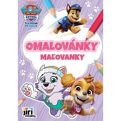 Omalovánky tlapková patrola A5 (dievčatá)