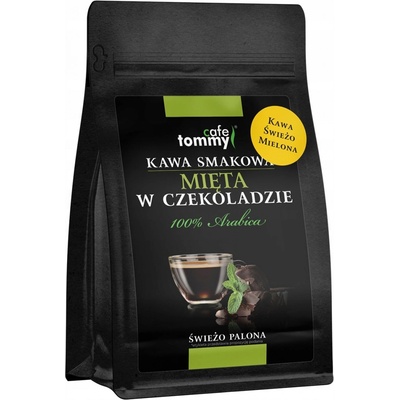 Tommy Cafe Káva Chutná Mletá 100% Arabica Máta v Čokoládě 250 g