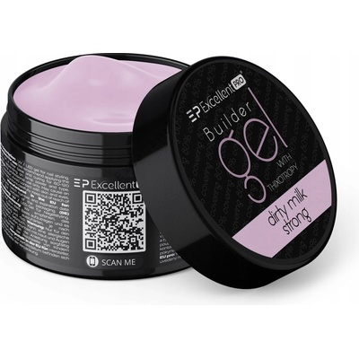 Excellent Pro stavební gel růžový Dirty Milky Strong 50 ml
