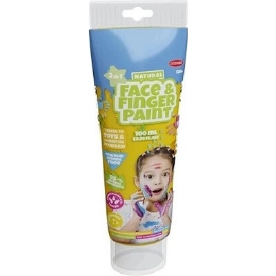 Boti natural žltá prírodná farba na prsty a tvár 100 ml