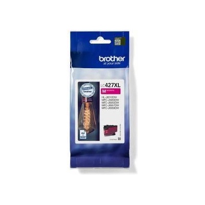 Brother Консуматив Brother LC-427XLM Magenta Ink Cartridge, 5000 копия, Червен, LC427XLM