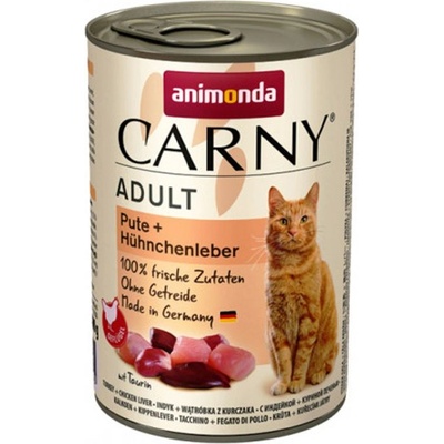 Animonda Carny Adult - Пуйка и пилешки дроб 400 г