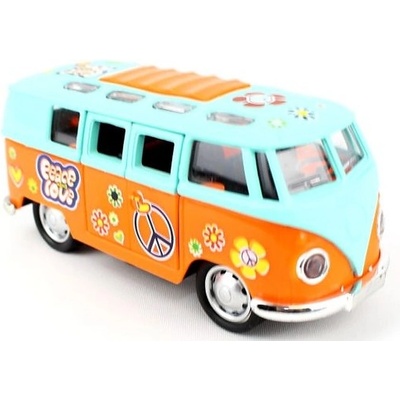 Toi-Toys Детска играчка Toi Toys - Метален бус с цветя, Асортимент (20020)