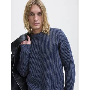 JACK & JONES Мъжки плетен пуловер sky captain Jack & Jones | Sin | МЪЖЕ | XXL