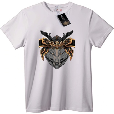 NOONEBRAND Тениска Викинг Вълк Корона - 4XL, Black