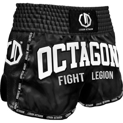Muay Thai trenky Octagon Fight Legion čierne