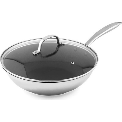 Siguro Wok Pure Delight, průměr 28 cm, s poklicí, ocel, ILAG