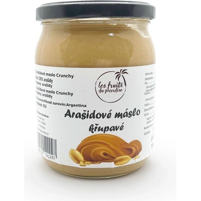 Les fruits du paradis Arašidové maslo chrumkavé 500 g