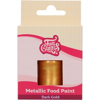 Fun Cakes Tekuté farbivo zlaté 30 ml