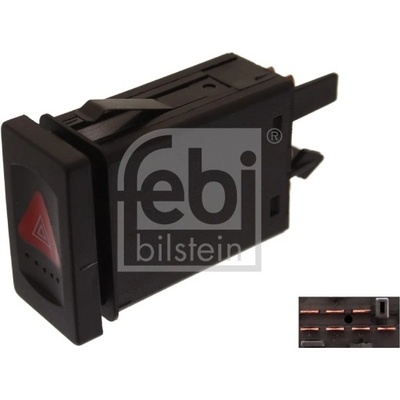 Vypínač výstražných blikačů FEBI BILSTEIN 44701
