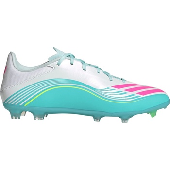 Adidas Футболни бутонки Adidas F50 League Adults Firm Ground Football Boots - Wht/Pink/Blue