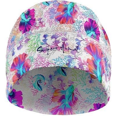 Suspect Animal Funkční sportovní čepice Coral bílá Fialová