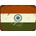Ceduľa vlajka India