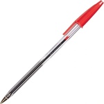 Beifa Химикалка Beifa, 1 mm дебелина на писане, червен цвят на писане, прозрачна