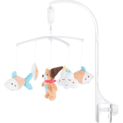 Chipolino Музикална въртележка за легло Мечо Теди (mild02101ted)