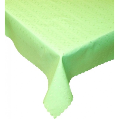 Forbyt ubrus s nešpínivou úpravou Čtverečky kulatý 160x220 ovál