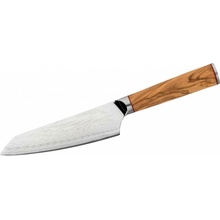 Herbertz Chef Damast Olive šéfkuchařský nůž dřevo 16 cm