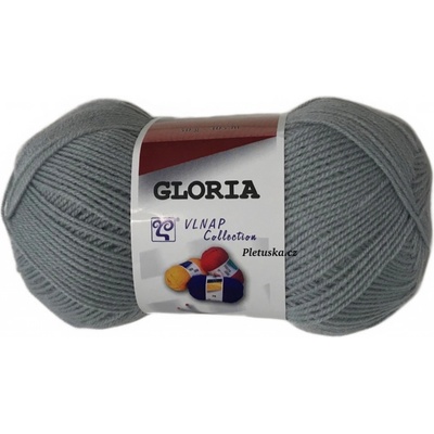 Příze Gloria světle šedá 56177