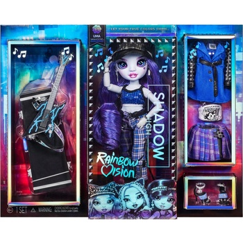 MGA Rainbow High Vision Neon Shadow Uma Van Hoose